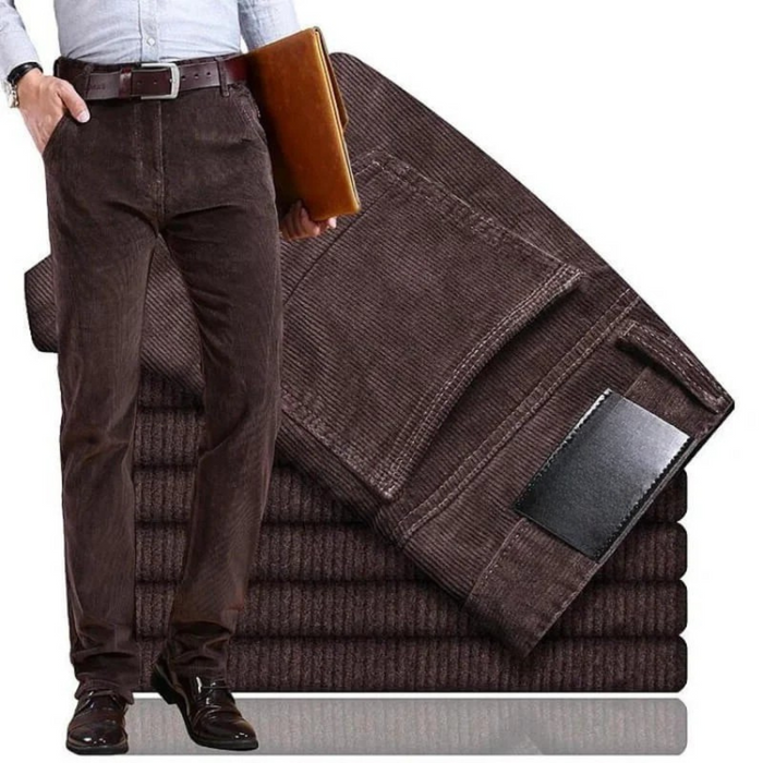 Men's Corduroy Trousers Cotton Stretch