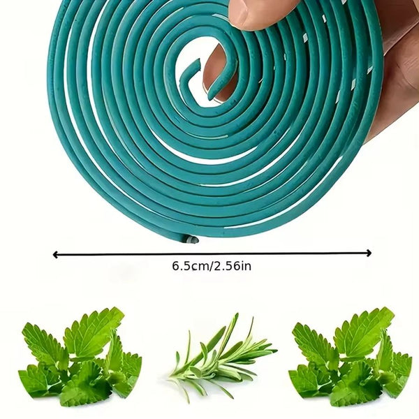 Citronella Coils Natural Outdoor Mosquito Repellent Set