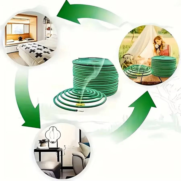 Citronella Coils Natural Outdoor Mosquito Repellent Set