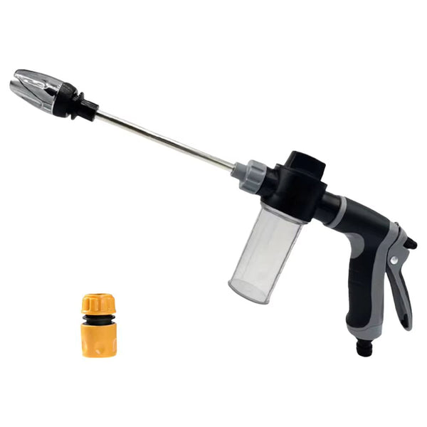 Garden High Pressure Washer Gun with 360° Rotating Hose for Cars Patios and Outdoor Surfaces