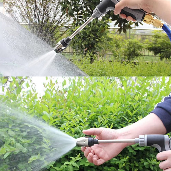 Garden High Pressure Washer Gun with 360° Rotating Hose for Cars Patios and Outdoor Surfaces
