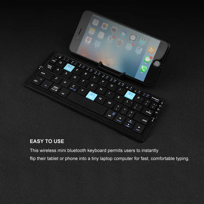 Foldable Bluetooth Keyboard and Magnetic Stand Tablet - SJ Backyard