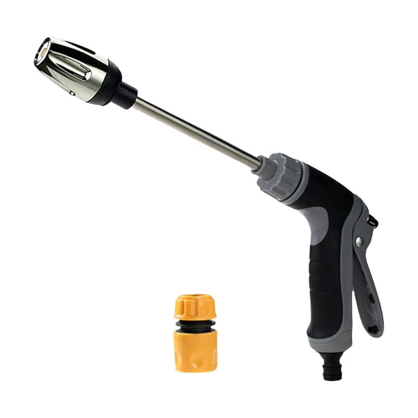 Garden High Pressure Washer Gun with 360° Rotating Hose for Cars Patios and Outdoor Surfaces