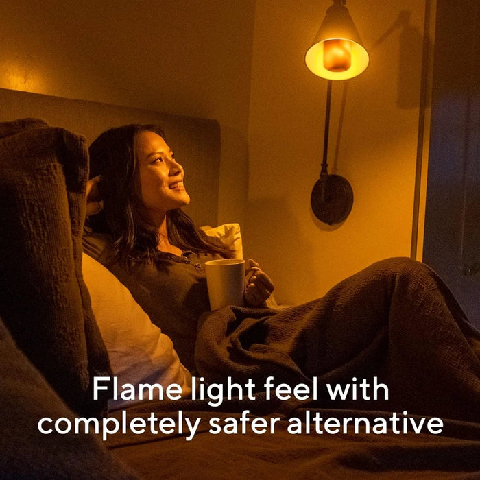Realistic LED Flame Effect Light Bulb