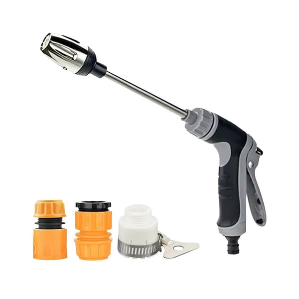 Garden High Pressure Washer Gun with 360° Rotating Hose for Cars Patios and Outdoor Surfaces