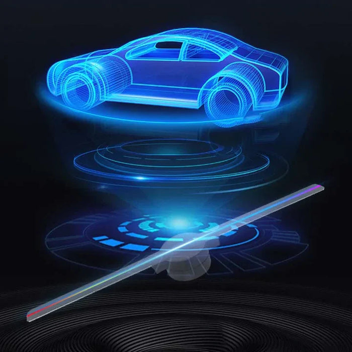 Immersive 3D Hologram LED Fan Projector
