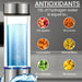 Hydrogen Water Bottle with Integrated Electrolysis Generator - SJ Backyard