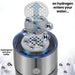Hydrogen Water Bottle with Integrated Electrolysis Generator - SJ Backyard