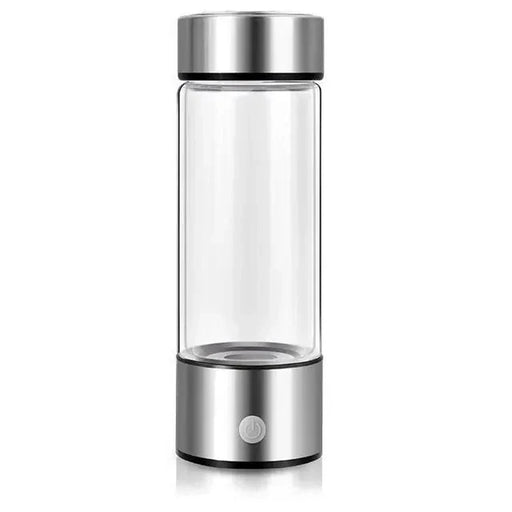 Hydrogen Water Bottle with Integrated Electrolysis Generator - SJ Backyard
