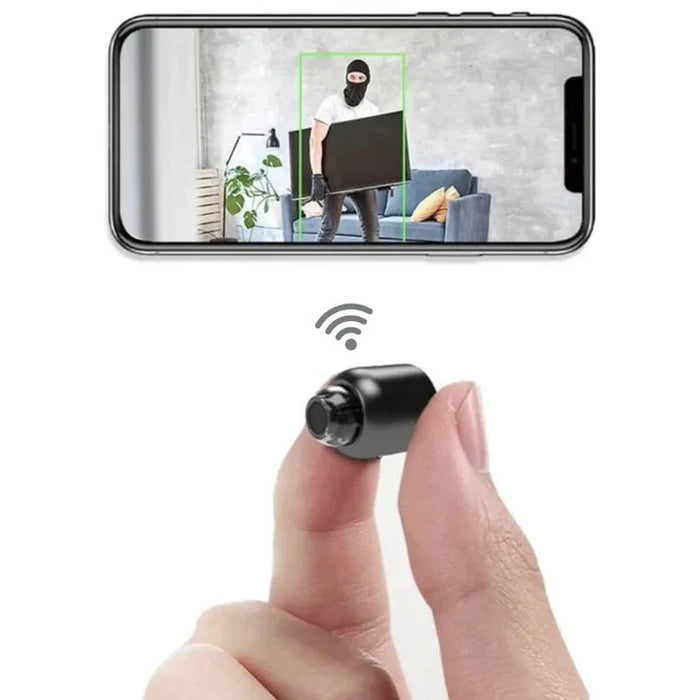 1080p WiFi Indoor Security Camera with Night Vision and Motion Detection