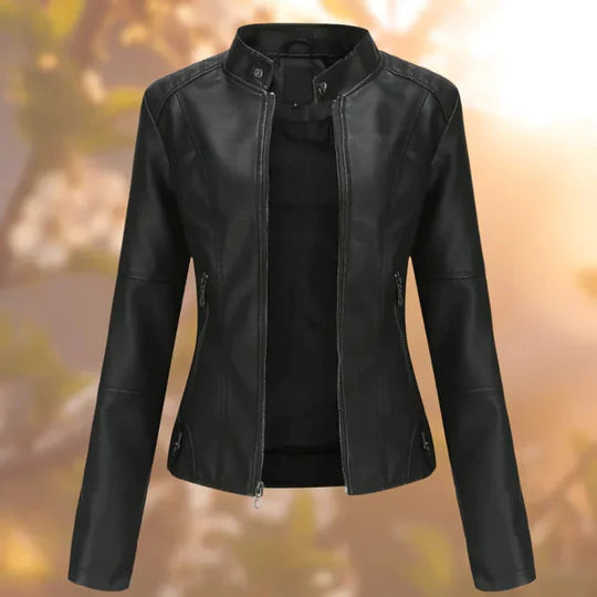 Premium Women's Leather Jacket