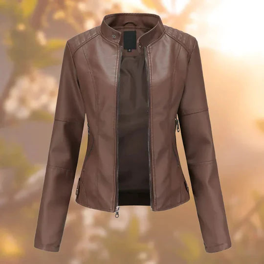 Premium Women's Leather Jacket