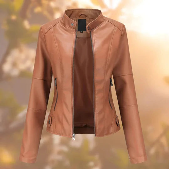 Premium Women's Leather Jacket
