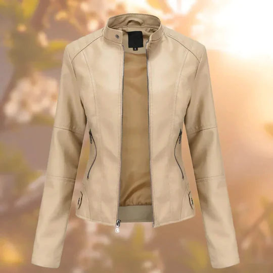 Premium Women's Leather Jacket