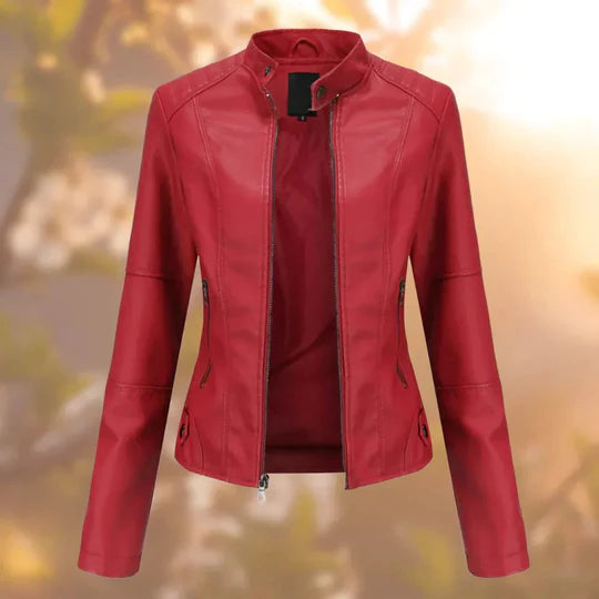 Premium Women's Leather Jacket