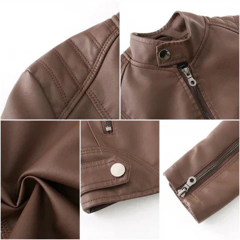 Premium Women's Leather Jacket