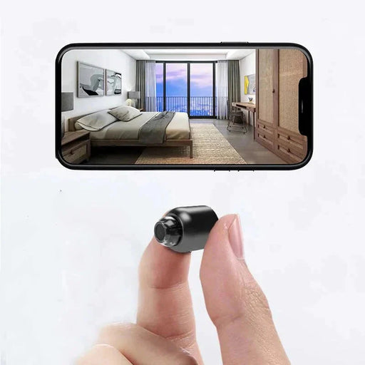 Compact Wireless Security Camera with Night Vision - SJ Backyard