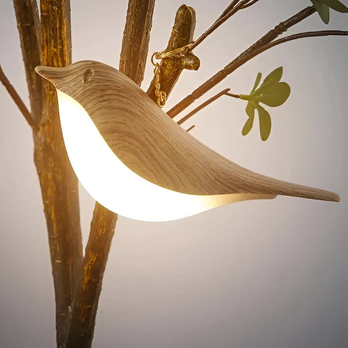Bird Lamp and Aroma Diffuser with Adjustable LED Light