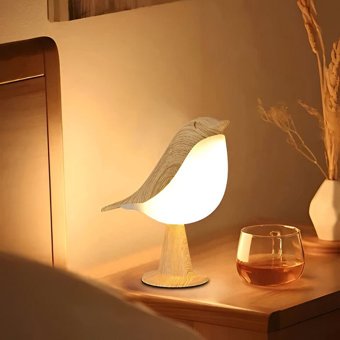 Bird Lamp and Aroma Diffuser with Adjustable LED Light