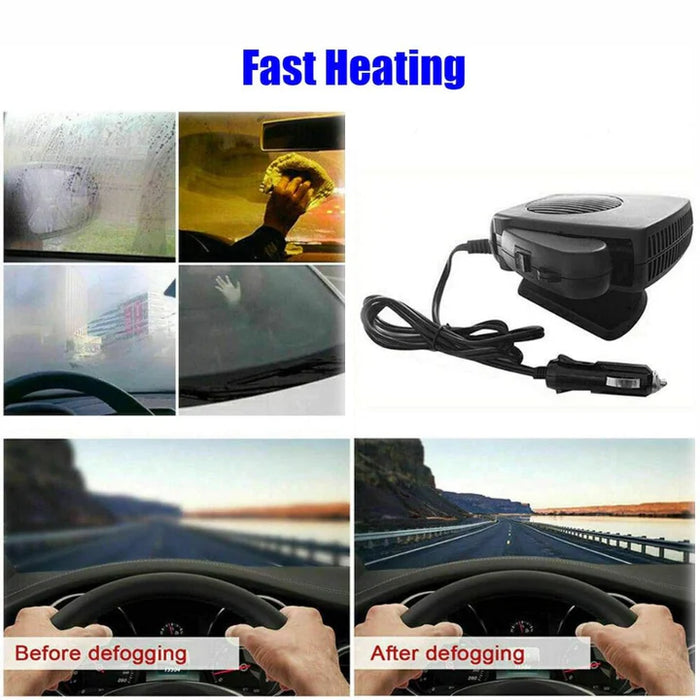 12V Ceramic Car Heater and Fan