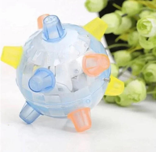 Interactive Jumping Activation Ball for Dogs – LED Bouncing Toy for Fun & Exercise - SJ Backyard