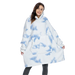 Giant Blanket Hoodie – Ultra Soft Sherpa-Lined Oversized Wearable Blanket - SJ Backyard