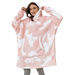 Giant Blanket Hoodie – Ultra Soft Sherpa-Lined Oversized Wearable Blanket - SJ Backyard