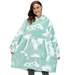Giant Blanket Hoodie – Ultra Soft Sherpa-Lined Oversized Wearable Blanket - SJ Backyard