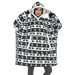 Giant Blanket Hoodie – Ultra Soft Sherpa-Lined Oversized Wearable Blanket - SJ Backyard