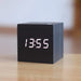 Modern Digital Wood Clock - SJ Backyard