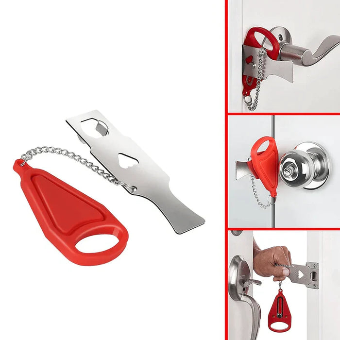 Portable Travel Door Lock for Instant Room Security