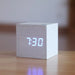 Modern Digital Wood Clock - SJ Backyard