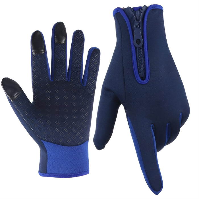 Ultra-Thin Thermal Gloves – Unisex Touch Screen Winter Fleece Gloves