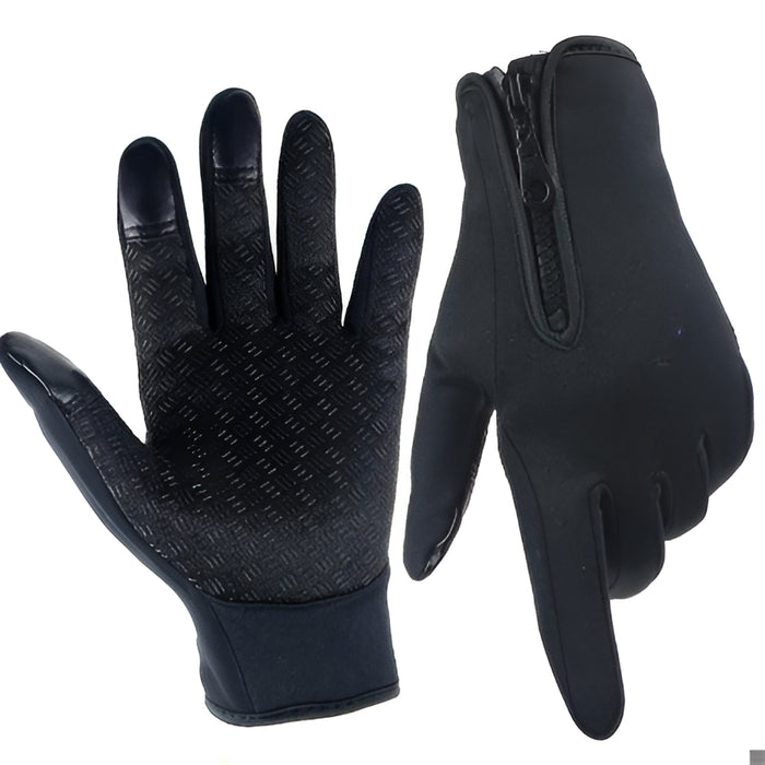 Ultra-Thin Thermal Gloves – Unisex Touch Screen Winter Fleece Gloves