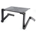 Adjustable Laptop Stand – Ergonomic Aluminum Laptop Desk with Cooling Vents & Mouse Pad - SJ Backyard