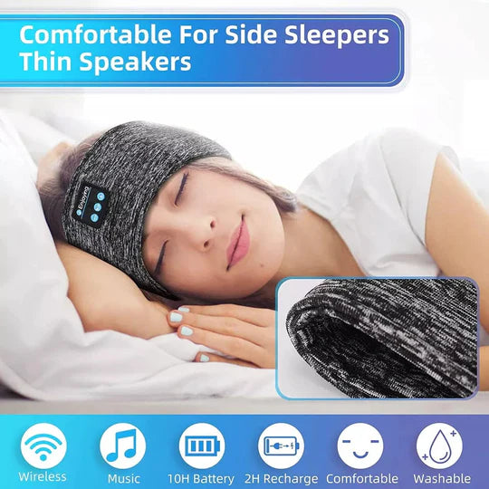 2-in-1 Wireless Sleeping Headphones, Sports Headband