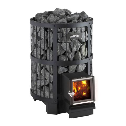 Harvia Legend 240 SL Legend Series 21kW Wood Sauna Stove w/Ext. Feed-Sauna Heaters-Harvia-SJ Backyard Inc