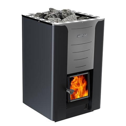 Harvia PRO 36 PRO Series 31kW Sauna Wood Burning Stove-Sauna Heaters-Harvia-SJ Backyard Inc